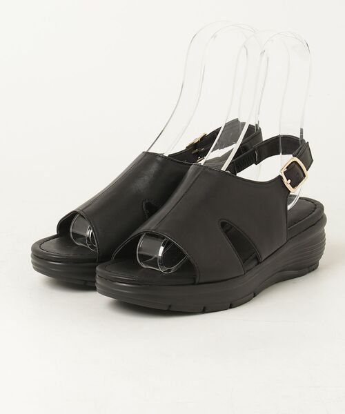 R.(REGAL FOOT COMMUNITY)(アールドット)の「アールドット S21C カバードサンダル(サンダル・レディース・ブラック・22.5/23/23.5/24/24.5)」の8枚目の写真
