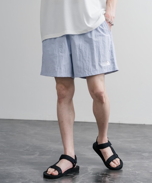 THE NORTH FACE(ザノースフェイス)の「日本未展開モデル THE NORTH FACE WHITE LABEL OLEMA SHORTS イージーワイドナイロンショートパンツ(その他パンツ・メンズ・ミント/チャコールグレー/グリーン/マスタード/ブラック/スカイブルー/コーラル・S/M/L/XL)」の5枚目の写真