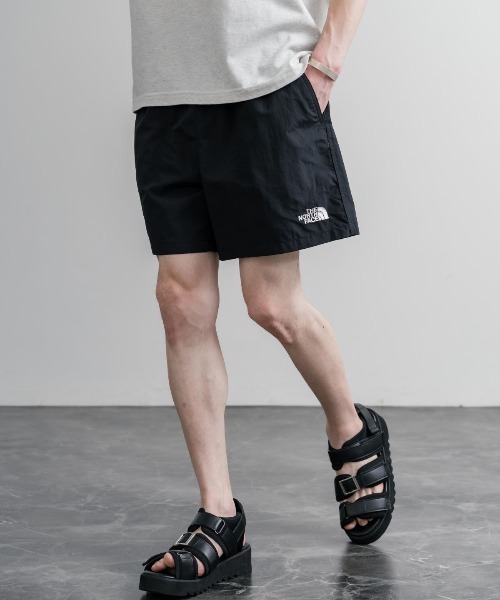 THE NORTH FACE(ザノースフェイス)の「日本未展開モデル THE NORTH FACE WHITE LABEL OLEMA SHORTS イージーワイドナイロンショートパンツ(その他パンツ・メンズ・ミント/チャコールグレー/グリーン/マスタード/ブラック/スカイブルー/コーラル・S/M/L/XL)」の1枚目の写真