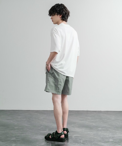 THE NORTH FACE(ザノースフェイス)の「日本未展開モデル THE NORTH FACE WHITE LABEL OLEMA SHORTS イージーワイドナイロンショートパンツ(その他パンツ・メンズ・ミント/チャコールグレー/グリーン/マスタード/ブラック/スカイブルー/コーラル・S/M/L/XL)」の11枚目の写真