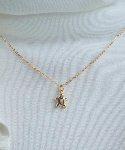 I am I in fact...（アイアムアイインファクト）の「SOFBO NECKLACE（ネックレス・レディース・ゴールド/シルバー・FREE）」の2枚目の写真
