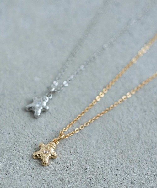 I am I in fact...（アイアムアイインファクト）の「SOFBO NECKLACE（ネックレス・レディース・ゴールド/シルバー・FREE）」の3枚目の写真