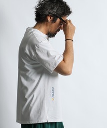 The DUFFER of ST.GEORGE(�U�_�t�@�[�I�u�Z���g�W���[�W)�́kBLACK LABEL�l"A-PACK" OVERSIZED HENLEY TEE�F�I�[�o�[�T�C�Y �w�����[�l�b�NT�V���c / �x�l�ߓV�� / �X�|�[�e�B�[�~�b�N�X / �����b�N�X�t�B�b�g(T�V���c/�J�b�g�\�[)