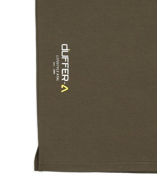 The DUFFER of ST.GEORGE(ザダファーオブセントジョージ)の「〔BLACK LABEL〕"A-PACK" OVERSIZED HENLEY TEE:オーバーサイズ ヘンリーネックTシャツ / 度詰め天竺 / スポーティーミックス / リラックスフィット(Tシャツ/カットソー・メンズ・ブラック/オリーブ/ホワイト・X-LARGE/LARGE/MEDIUM)」の14枚目の写真