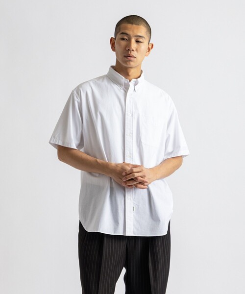 Saturdays NYC(サタデーズ ニューヨークシティ )の「Oxford B.D Shirt(シャツ/ブラウス・メンズ・ネイビー/ホワイト・XL/S/M/L)」の3枚目の写真