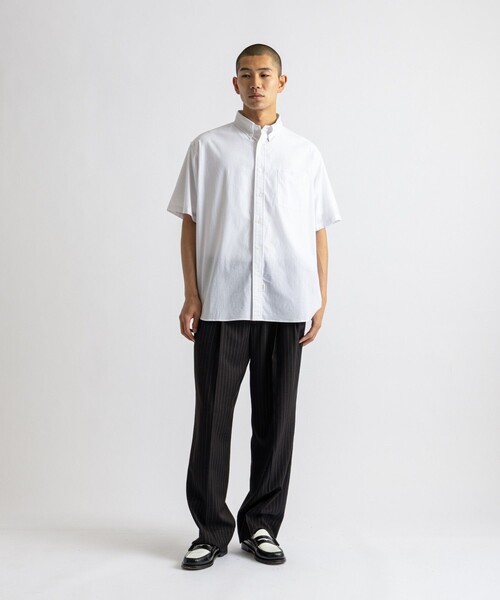 Saturdays NYC(サタデーズ ニューヨークシティ )の「Oxford B.D Shirt(シャツ/ブラウス・メンズ・ネイビー/ホワイト・XL/S/M/L)」の20枚目の写真