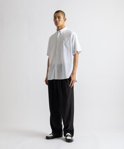 Saturdays NYC(サタデーズ ニューヨークシティ )の「Oxford B.D Shirt(シャツ/ブラウス・メンズ・ネイビー/ホワイト・XL/S/M/L)」の21枚目の写真