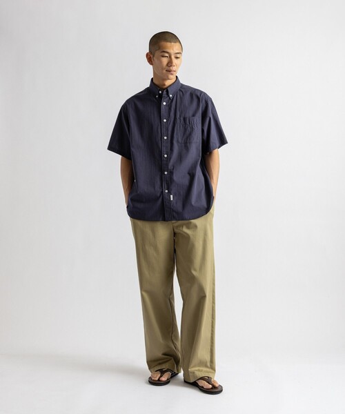 Saturdays NYC(サタデーズ ニューヨークシティ )の「Oxford B.D Shirt(シャツ/ブラウス・メンズ・ネイビー/ホワイト・XL/S/M/L)」の13枚目の写真