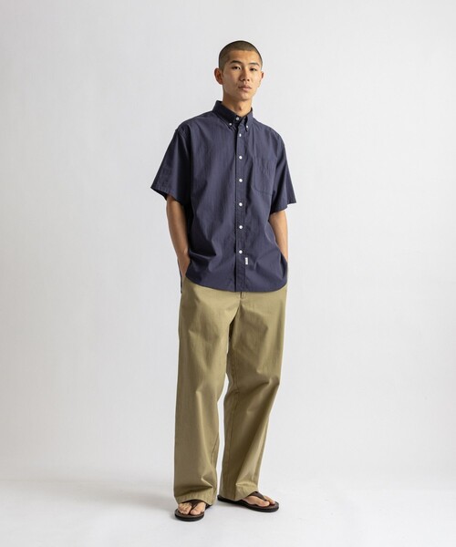 Saturdays NYC(サタデーズ ニューヨークシティ )の「Oxford B.D Shirt(シャツ/ブラウス・メンズ・ネイビー/ホワイト・XL/S/M/L)」の15枚目の写真