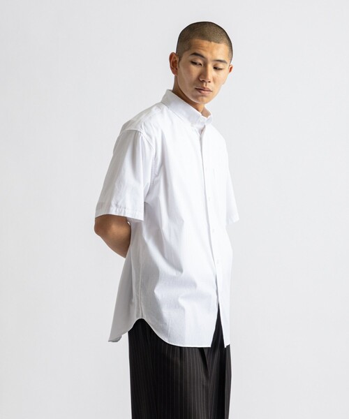 Saturdays NYC(サタデーズ ニューヨークシティ )の「Oxford B.D Shirt(シャツ/ブラウス・メンズ・ネイビー/ホワイト・XL/S/M/L)」の4枚目の写真