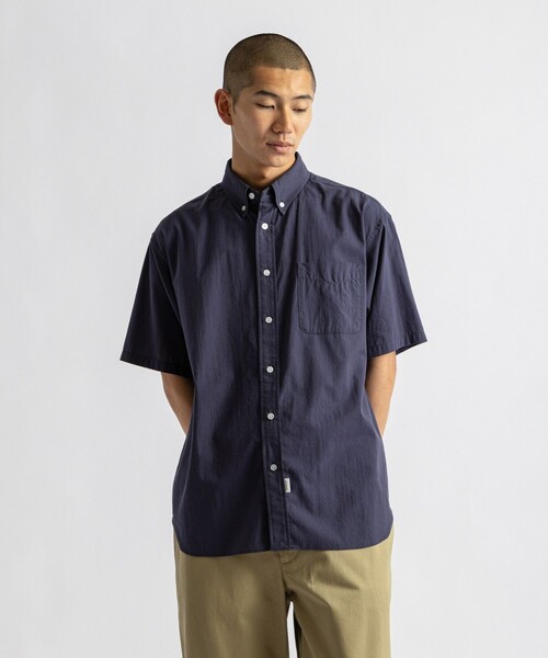 Saturdays NYC(サタデーズ ニューヨークシティ )の「Oxford B.D Shirt(シャツ/ブラウス・メンズ・ネイビー/ホワイト・XL/S/M/L)」の6枚目の写真