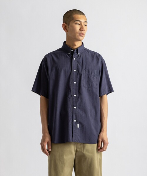 Saturdays NYC(サタデーズ ニューヨークシティ )の「Oxford B.D Shirt(シャツ/ブラウス・メンズ・ネイビー/ホワイト・XL/S/M/L)」の7枚目の写真