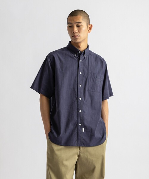 Saturdays NYC(サタデーズ ニューヨークシティ )の「Oxford B.D Shirt(シャツ/ブラウス・メンズ・ネイビー/ホワイト・XL/S/M/L)」の2枚目の写真
