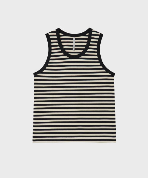 NOIRER(ノイア)の「マリンストライプスリーブレス(ブラックアイ)(Tシャツ/カットソー・メンズ・その他・50/52)」の3枚目の写真