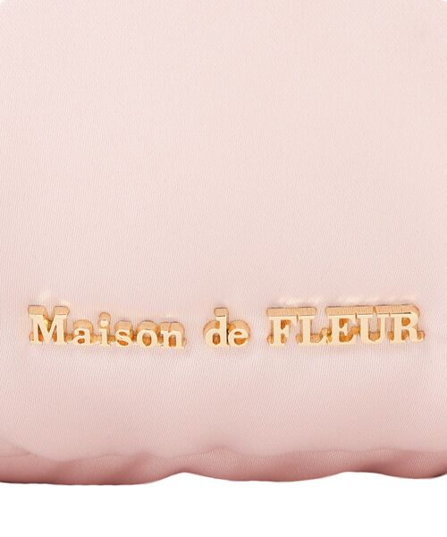 Maison de FLEUR(メゾンドフルール)の「キルティングエアリーキャリーオンバッグ(トートバッグ・レディース・ブラック/ピンクベージュ・FREE)」の11枚目の写真