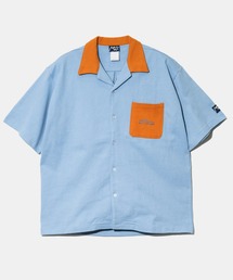 Mountain Mania（マウンテンマニア）の「Mountain Mania/マウンテンマニア　オリジナル天竺 配色オープンシャツ（シャツ/ブラウス）」