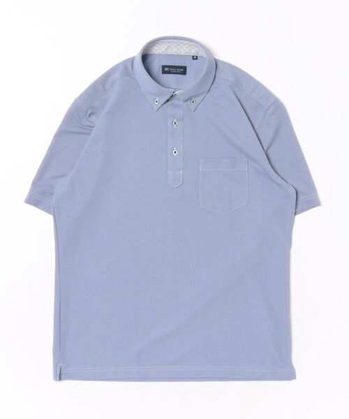 TOKYO SHIRTS（トウキョウシャツ）の「【通販限定】 ビズポロ ポロシャツ コンフォートドライ 半袖 メンズ（ポロシャツ・メンズ・ネイビー・L/LL/XL/S/M）」の7枚目の写真