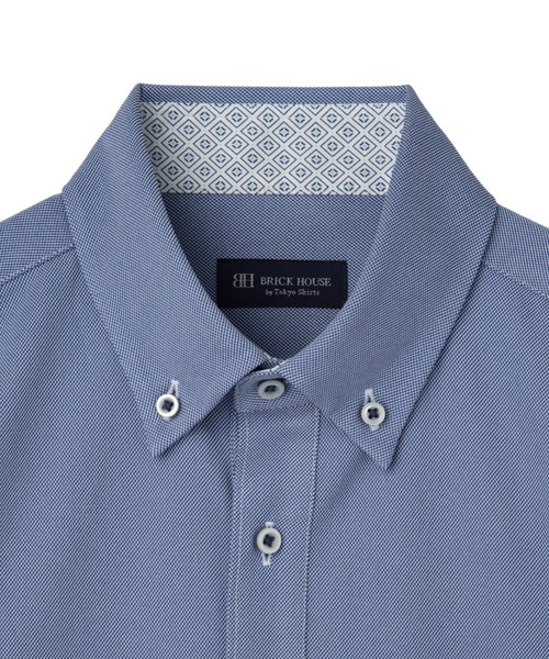 TOKYO SHIRTS（トウキョウシャツ）の「【通販限定】 ビズポロ ポロシャツ コンフォートドライ 半袖 メンズ（ポロシャツ・メンズ・ネイビー・L/LL/XL/S/M）」の3枚目の写真