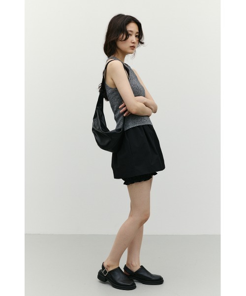 STYLEMIXER(スタイルミキサー)の「フリルミニスカートパンツ(その他パンツ・レディース・ブラック/アイボリー・SMALL/MEDIUM)」の11枚目の写真