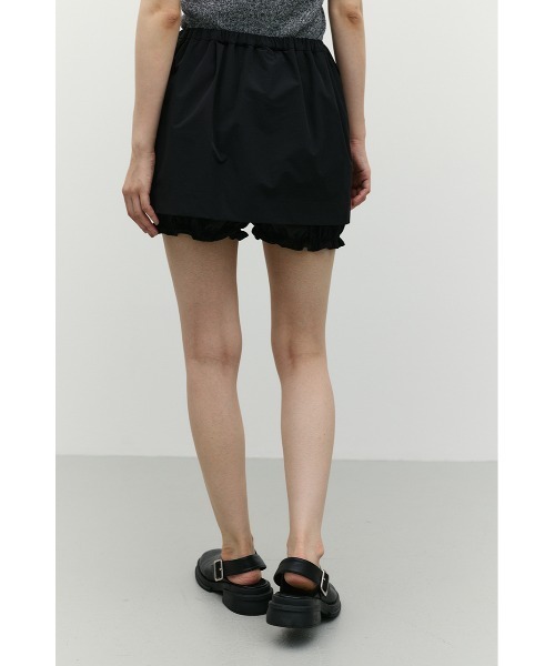 STYLEMIXER(スタイルミキサー)の「フリルミニスカートパンツ(その他パンツ・レディース・ブラック/アイボリー・SMALL/MEDIUM)」の13枚目の写真