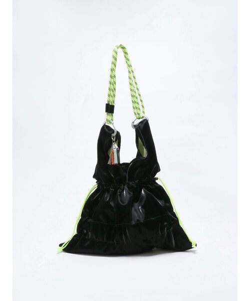 cheek(BAG)(チーク)の「【cheek】tiered code one shoulder(ハンドバッグ・レディース・ピンク/グレー/カーキ/ブラック・FREE)」の12枚目の写真