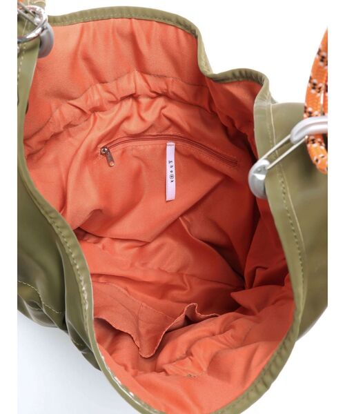cheek(BAG)(チーク)の「【cheek】tiered code one shoulder(ハンドバッグ・レディース・ピンク/グレー/カーキ/ブラック・FREE)」の20枚目の写真