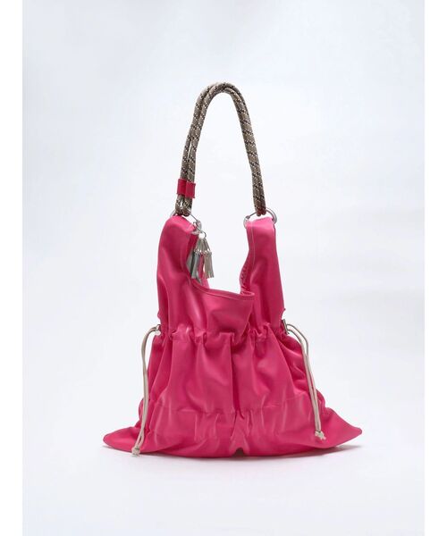 cheek(BAG)(チーク)の「【cheek】tiered code one shoulder(ハンドバッグ・レディース・ピンク/グレー/カーキ/ブラック・FREE)」の22枚目の写真