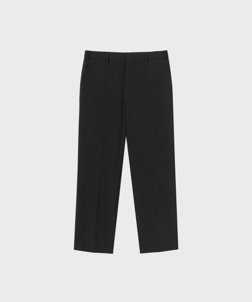NONBLANK(ノンブランク)の「W29 ウォッシャブルセミワイドフィットスラックス_BLACK(スラックス・メンズ・ブラック・MEDIUM/LARGE/X-LARGE)」の1枚目の写真