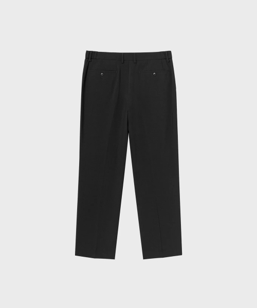 NONBLANK(ノンブランク)の「W29 ウォッシャブルセミワイドフィットスラックス_BLACK(スラックス・メンズ・ブラック・MEDIUM/LARGE/X-LARGE)」の2枚目の写真