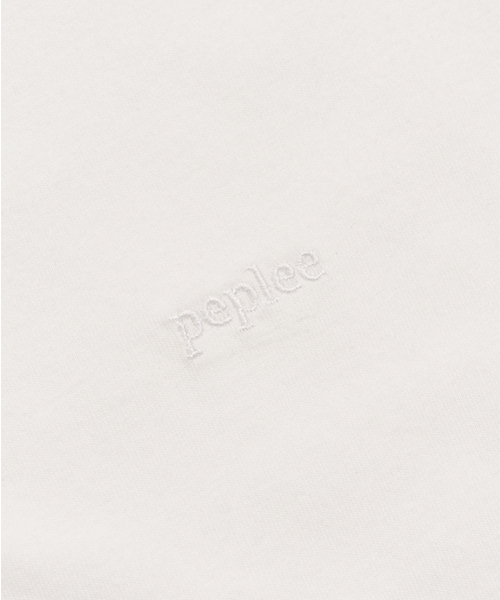 PEPLEE(ペプリー)の「Snap One-Shoulder Tee (White)(Tシャツ/カットソー・レディース・その他・OS)」の4枚目の写真