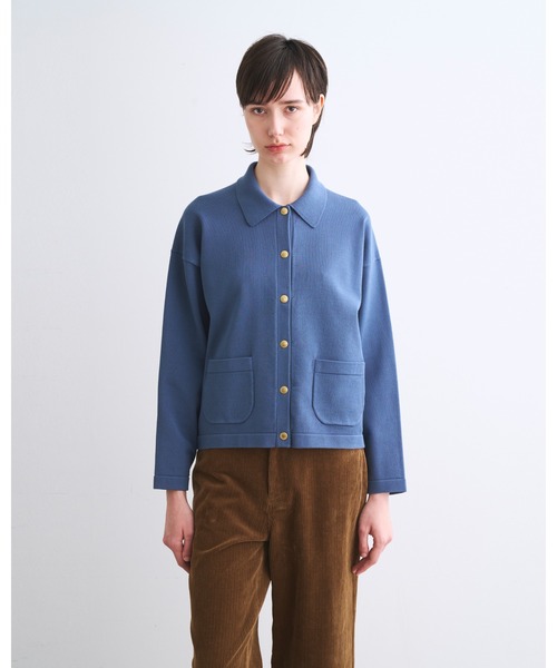 Traditional Weatherwear（トラディショナルウェザーウェア）の「ROMILLY（カバーオール・レディース・チョコ/ブラック/ブルー・XS/XXS/S）」の4枚目の写真