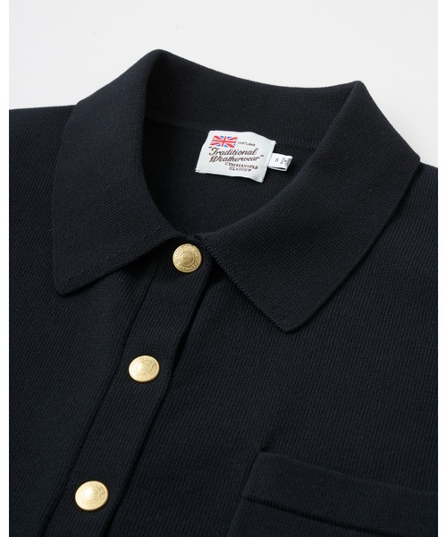 Traditional Weatherwear（トラディショナルウェザーウェア）の「ROMILLY（カバーオール・レディース・チョコ/ブラック/ブルー・XS/XXS/S）」の12枚目の写真