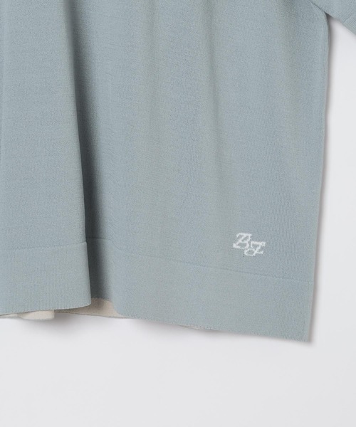 BAYFLOW(ベイフロー)の「【接触冷感】ICE CURRENT ニットTEE(ニット/セーター・メンズ・ブルー/ブラック/チャコール・MEDIUM/LARGE)」の21枚目の写真