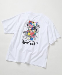 EPIC CAT 蓄光プリント ビッグシルエットTシャツ 半袖