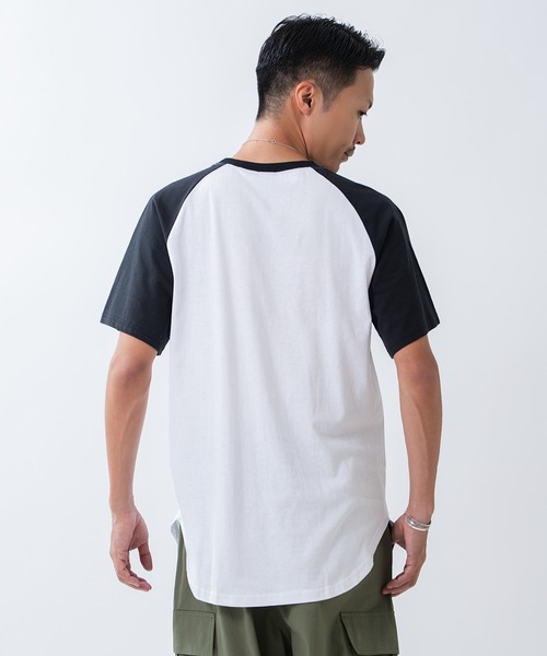 improves(インプローブス)の「【MICKEY MOUSE】ミッキーマウス ラグラン 半袖Tシャツ(Tシャツ/カットソー・メンズ・グレー系/ホワイト系1/ベージュ系/グレー/ホワイト×ブラック/ホワイト・LARGE/MEDIUM/X-LARGE)」の17枚目の写真