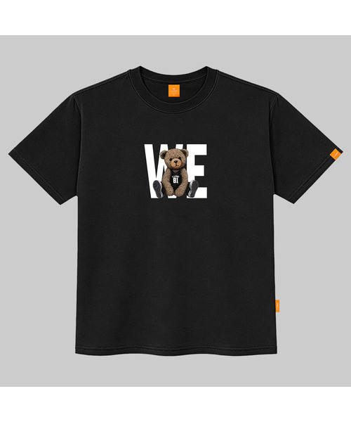 LLAMO(エラモ)の「WE81 半袖Tシャツ 男女共用 ビッグサイズ(Tシャツ/カットソー・メンズ・ホワイト/ブラック/レッド/ダークインディゴブルー・SMALL/MEDIUM/LARGE/X-LARGE/2XL/4XL/3XL)」の1枚目の写真