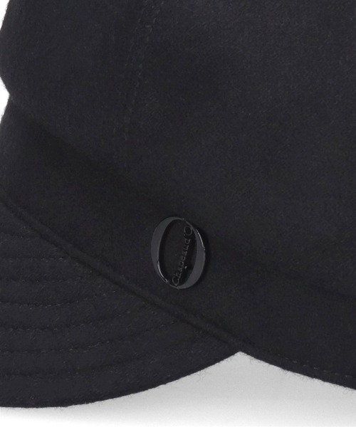 Chapeau d' O(シャポードオー)の「Chapeau d' O Minimum Casquette / シャポードオー(キャスケット・レディース・ブラック・M/57.5cm)」の8枚目の写真