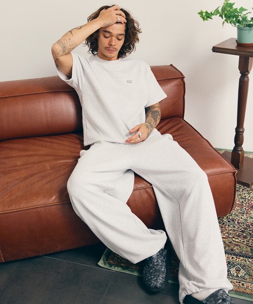 HUF(ハフ)の「AIR FLOW FLEECE PANT(スウェットパンツ・メンズ・グリーン系その他/ブラック/オレンジ系その他/アッシュグレー・L/M/S)」の6枚目の写真