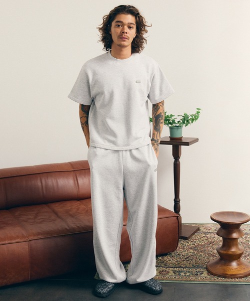 HUF(ハフ)の「AIR FLOW FLEECE PANT(スウェットパンツ・メンズ・グリーン系その他/ブラック/オレンジ系その他/アッシュグレー・L/M/S)」の7枚目の写真