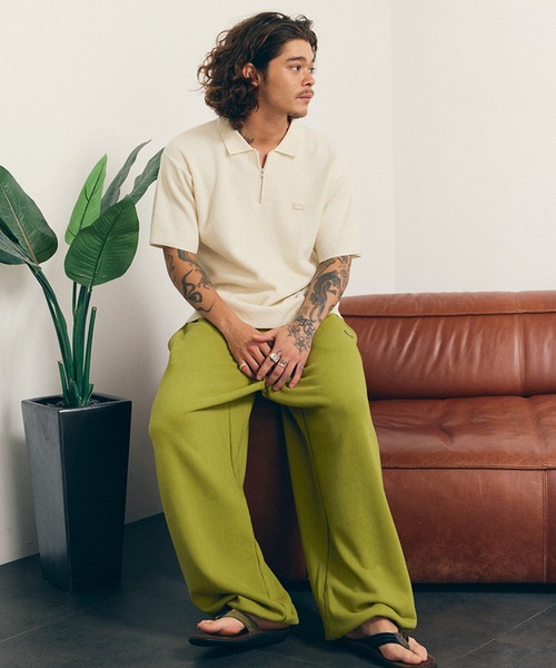 HUF(ハフ)の「AIR FLOW FLEECE PANT(スウェットパンツ・メンズ・グリーン系その他/ブラック/オレンジ系その他/アッシュグレー・L/M/S)」の10枚目の写真