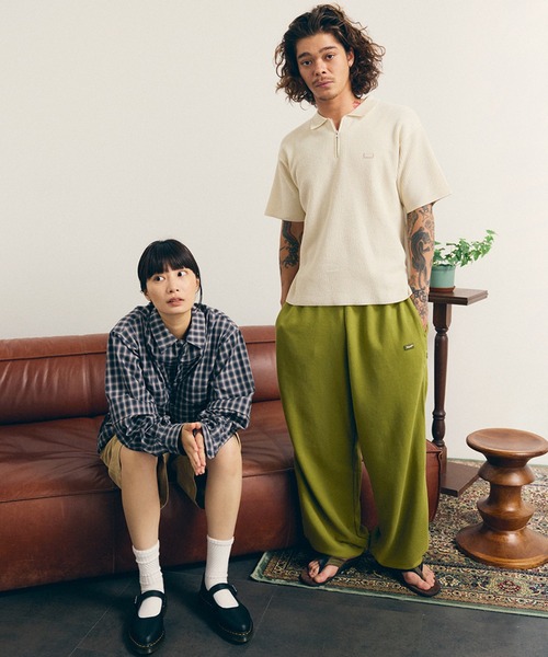 HUF(ハフ)の「AIR FLOW FLEECE PANT(スウェットパンツ・メンズ・グリーン系その他/ブラック/オレンジ系その他/アッシュグレー・L/M/S)」の13枚目の写真