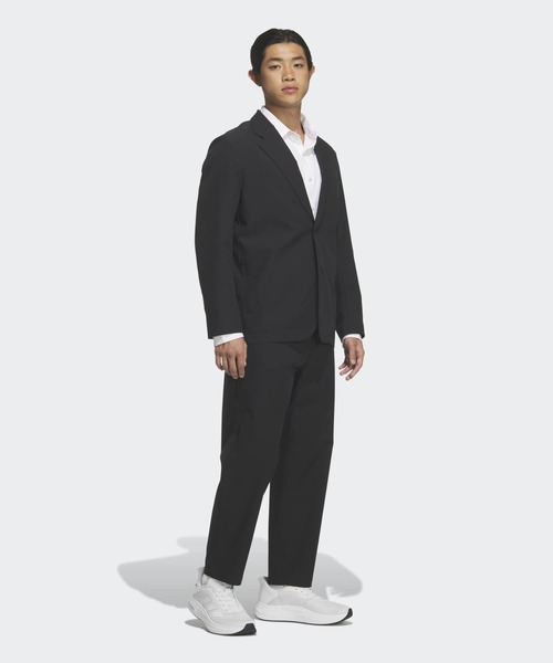 adidas(アディダス)の「プレミアム レギュラーフィット テーラードパンツ / アディダス adidas(スウェットパンツ・メンズ・ブラック・X-SMALL/X-LARGE/SMALL/LARGE/MEDIUM/3XL/XX-LARGE)」の5枚目の写真