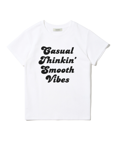 CARGOBROS FOR WOMAN（カーゴブロスフォーウィメン）の「ドットシースルーロングスリーブレイヤードカジュアル半袖Tシャツセット（ブラック/アイボリー）（Tシャツ/カットソー・レディース・その他・FREE）」の3枚目の写真