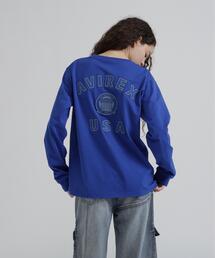 L/S SIGNATURE VARSITY LOGO T-SHIRT