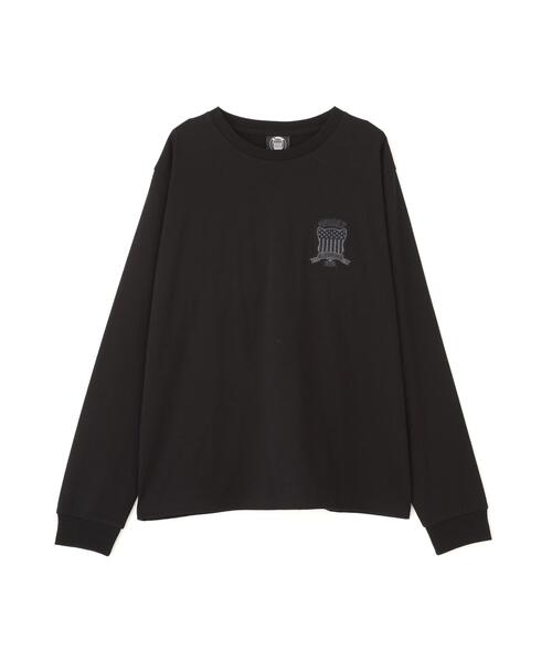 AVIREX(アヴィレックス)の「L/S SIGNATURE VARSITY LOGO T-SHIRT(Tシャツ/カットソー・レディース・ブラック/ホワイト/ブルー・F)」の19枚目の写真