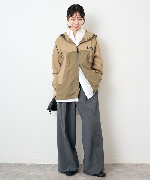 frostline(フロストライン)の「《追加3》frostline/フロストライン SLOBE別注 ブルゾン(マウンテンパーカー・レディース・ブラウン/ベージュ・FREE)」の22枚目の写真