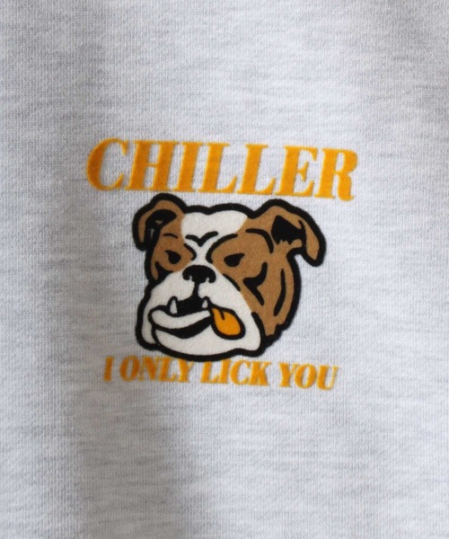 SITRY(シトリー)の「Animal Flock Print Sweat shirt/オーバーサイズ アニマル ワンポイント フロッキープリント オーバーサイズ ヘビーウェイト 裏毛 トレーナー スウェット レディース メンズ(スウェット・メンズ・グレー系その他/ブラウン/アッシュ/グレー系その他2/ブラック/マスタード・M/L)」の12枚目の写真
