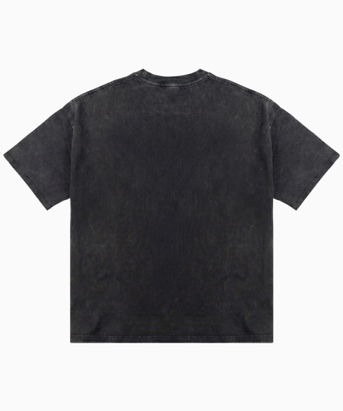 MOON FAIRY（ムーンフェアリー）の「LAYER ピグメント半袖Tシャツ [ブラック]（Tシャツ/カットソー・レディース・その他・X-LARGE/SMALL/MEDIUM/LARGE）」の4枚目の写真