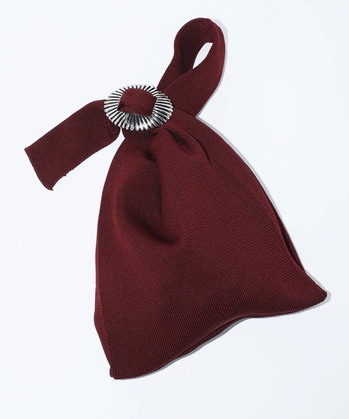 TOGA(トーガ)の「【TOGA TOO/トーガトゥー】Concho knit bag(ハンドバッグ・レディース・ライトブルー/ワイン/ブラック・FREE)」の11枚目の写真