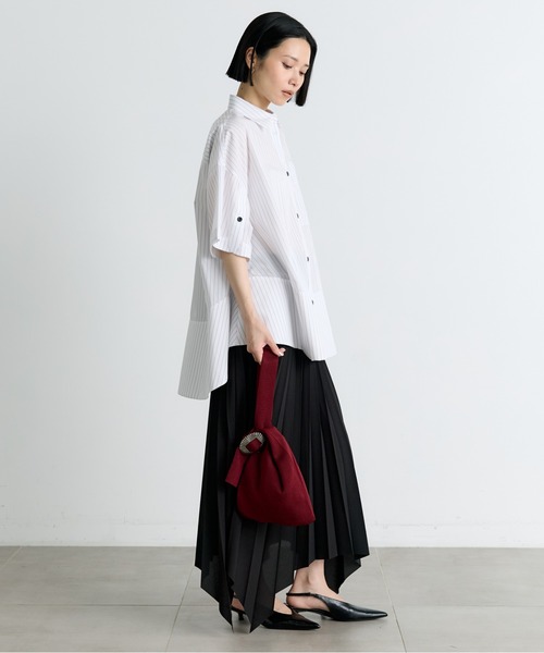 TOGA(トーガ)の「【TOGA TOO/トーガトゥー】Concho knit bag(ハンドバッグ・レディース・ライトブルー/ワイン/ブラック・FREE)」の8枚目の写真